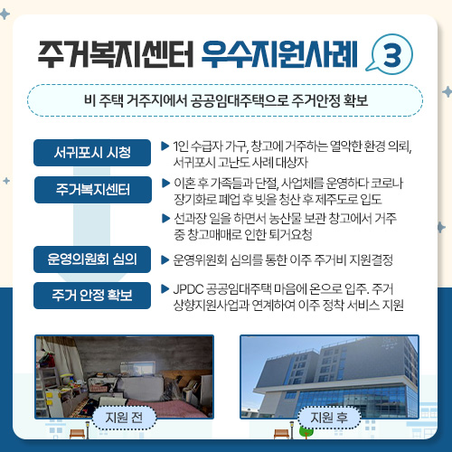 주거복지센터 우시지원사례