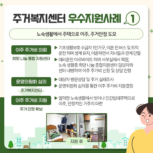 주거복지센터 우시지원사례